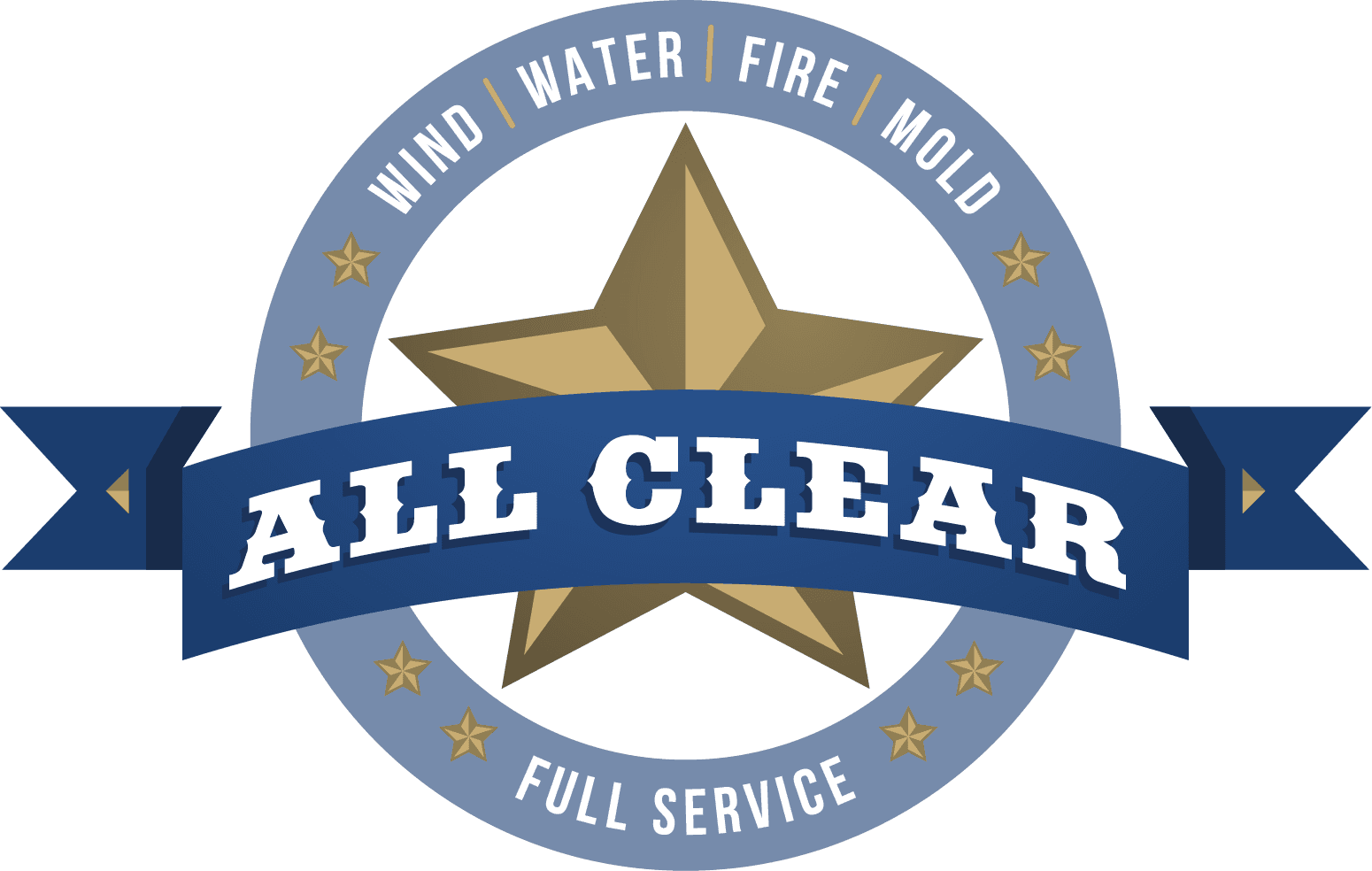 All Clear Restoration badge